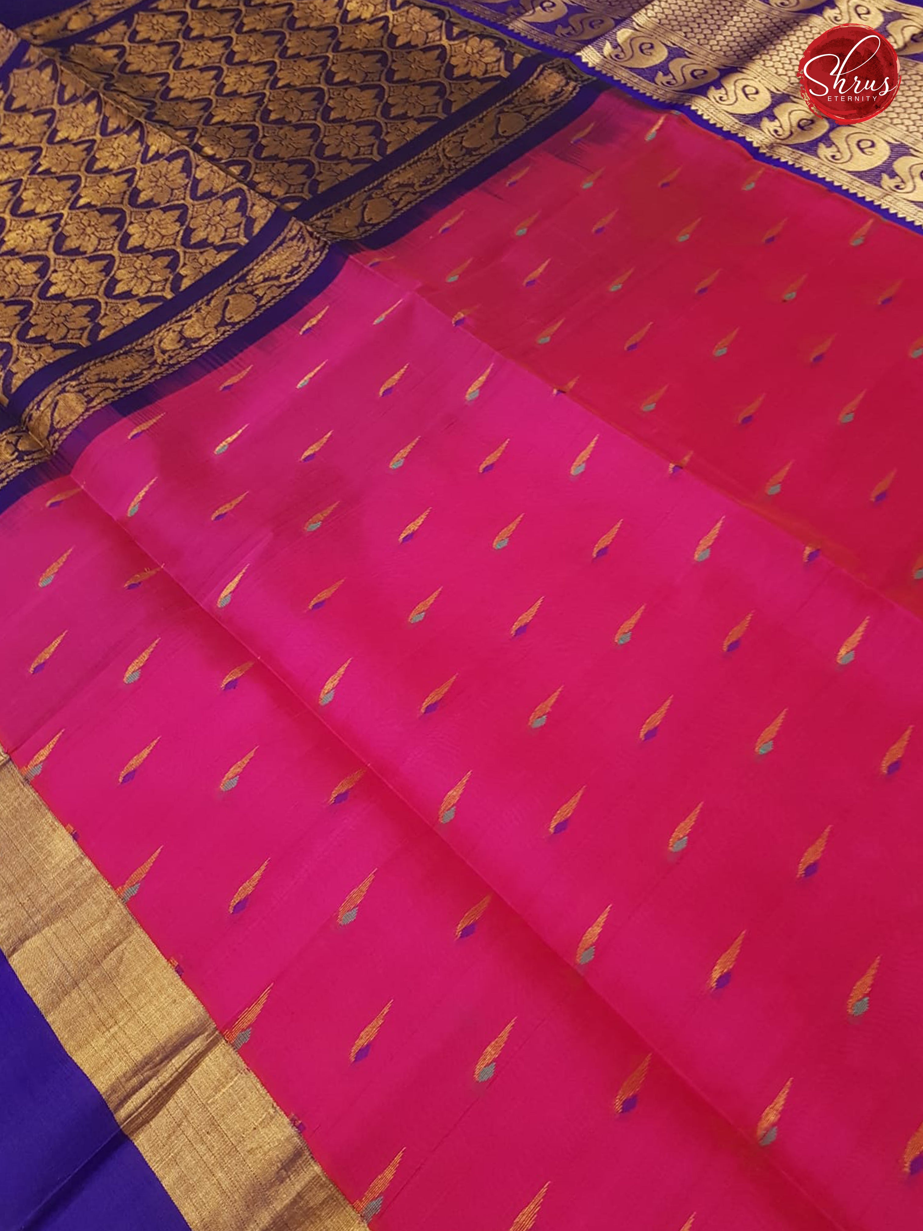 Pink & Blue - Silk Cotton - Shop on ShrusEternity.com