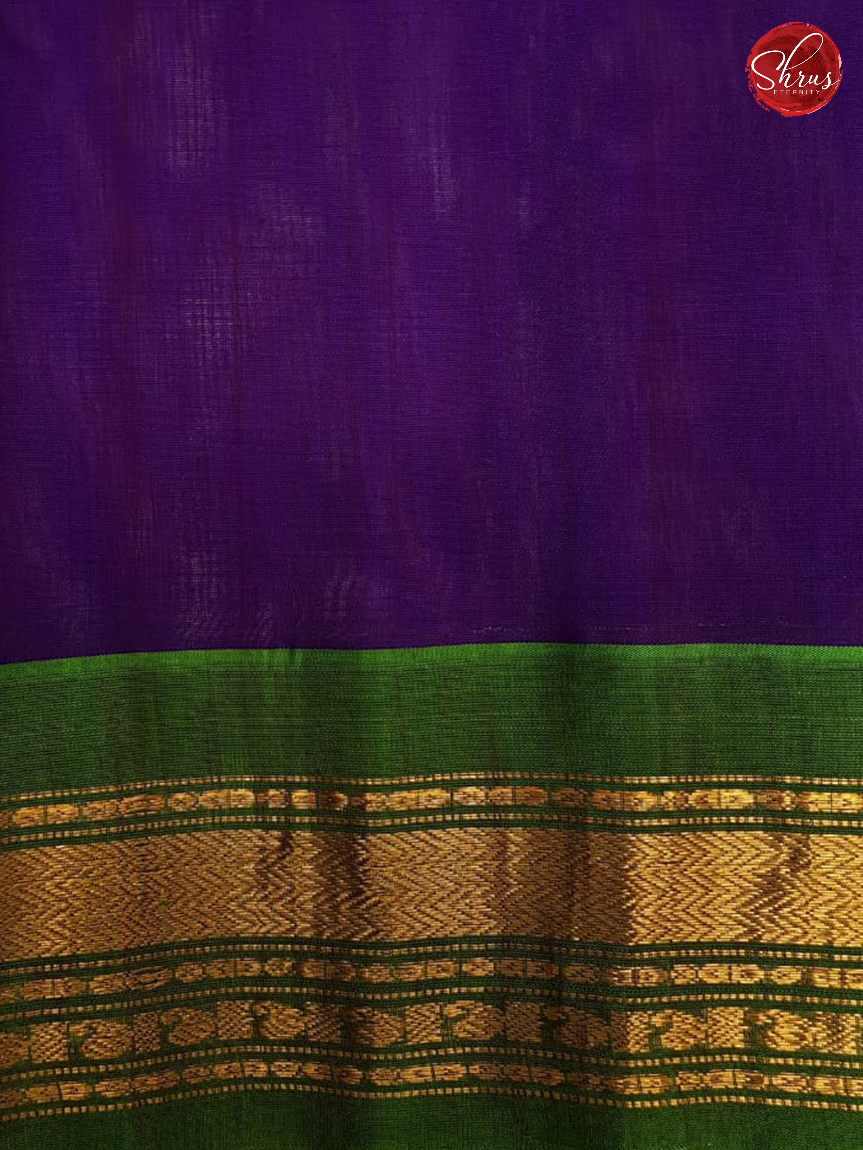 Violet & Green - Gadwal SilkCotton - Shop on ShrusEternity.com