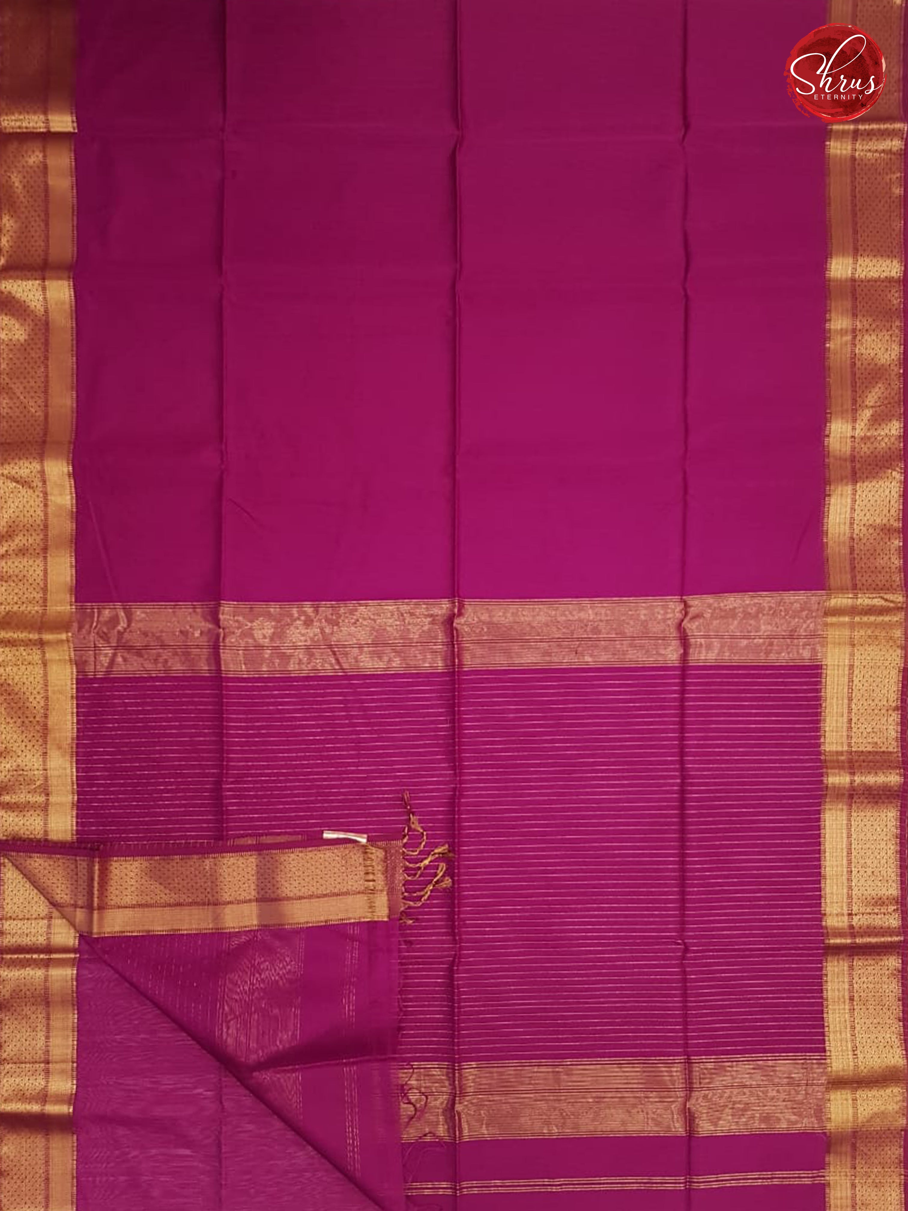 Lavender (Single Tone) - Maheshwari Silk Cotton - Shop on ShrusEternity.com