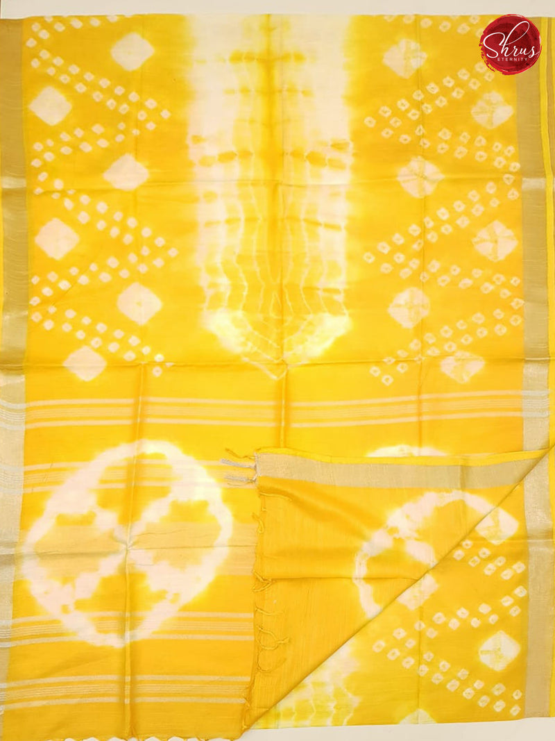 Yellow & White - Shibori - Shop on ShrusEternity.com