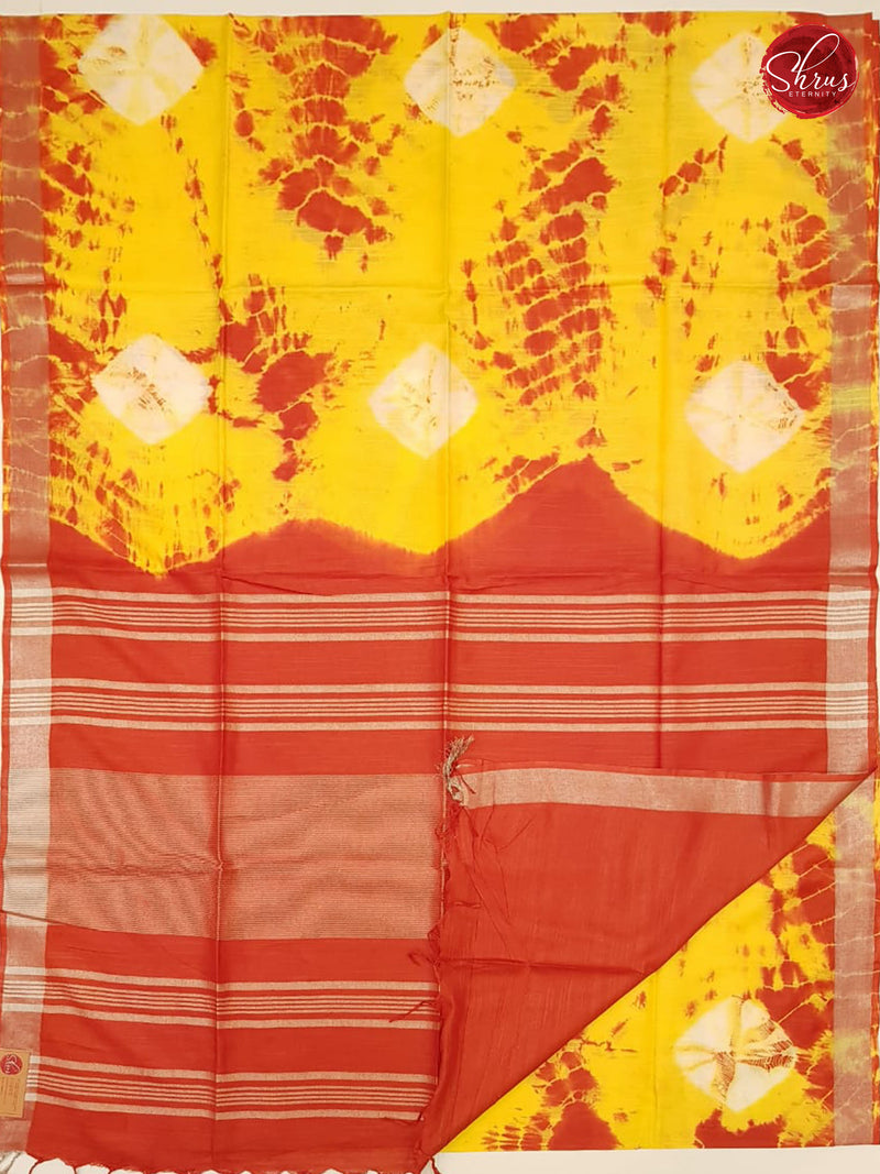 Bright Yellow & Red - Shibori - Shop on ShrusEternity.com