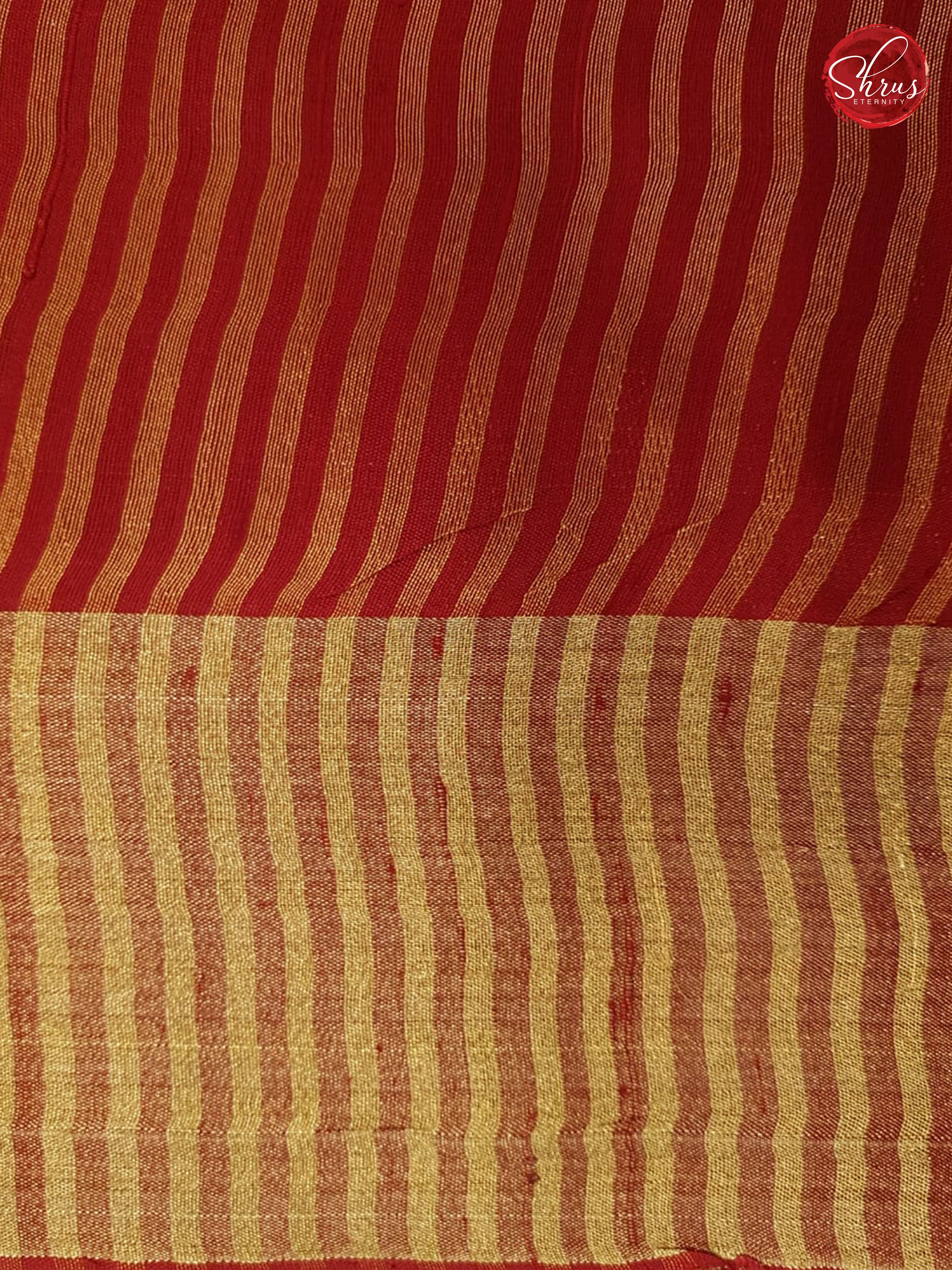 Red (Single Tone) -  Raw Silk - Shop on ShrusEternity.com