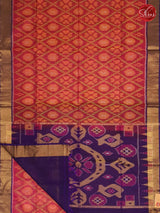 Pink & Blue - Pochampally Silk Cotton - Shop on ShrusEternity.com