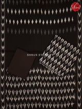 Black(Single Tone) - Ikkat Cotton Salwar - Shop on ShrusEternity.com