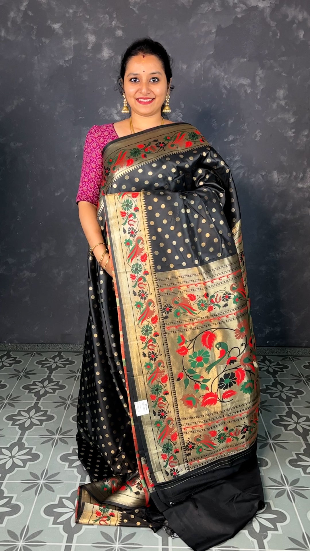 Semi Paithani Silk Saree - Ladykart - Buy Saree Online in India | Ladykart