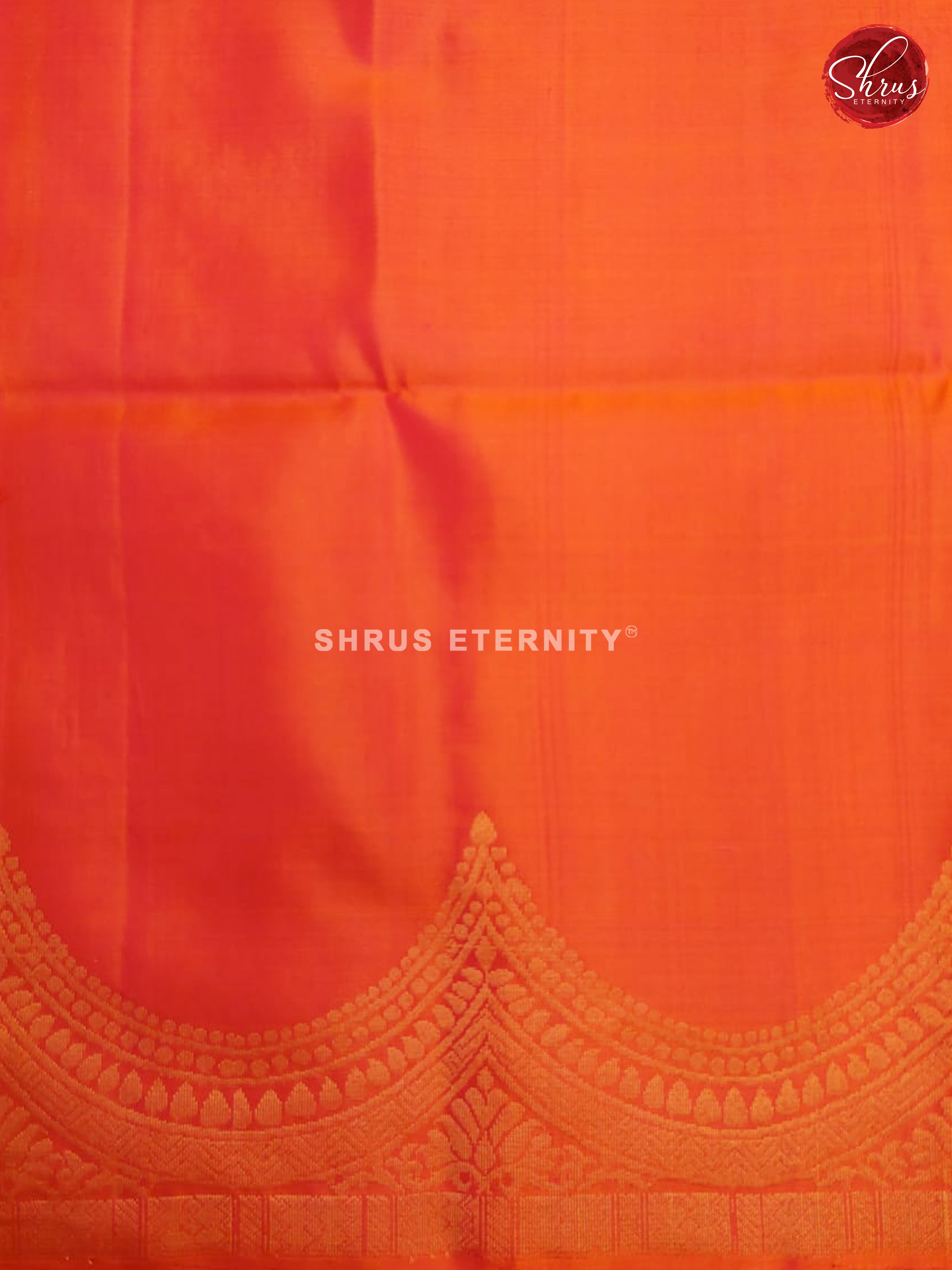 Black & Orangish Pink - Soft Silk - Shop on ShrusEternity.com