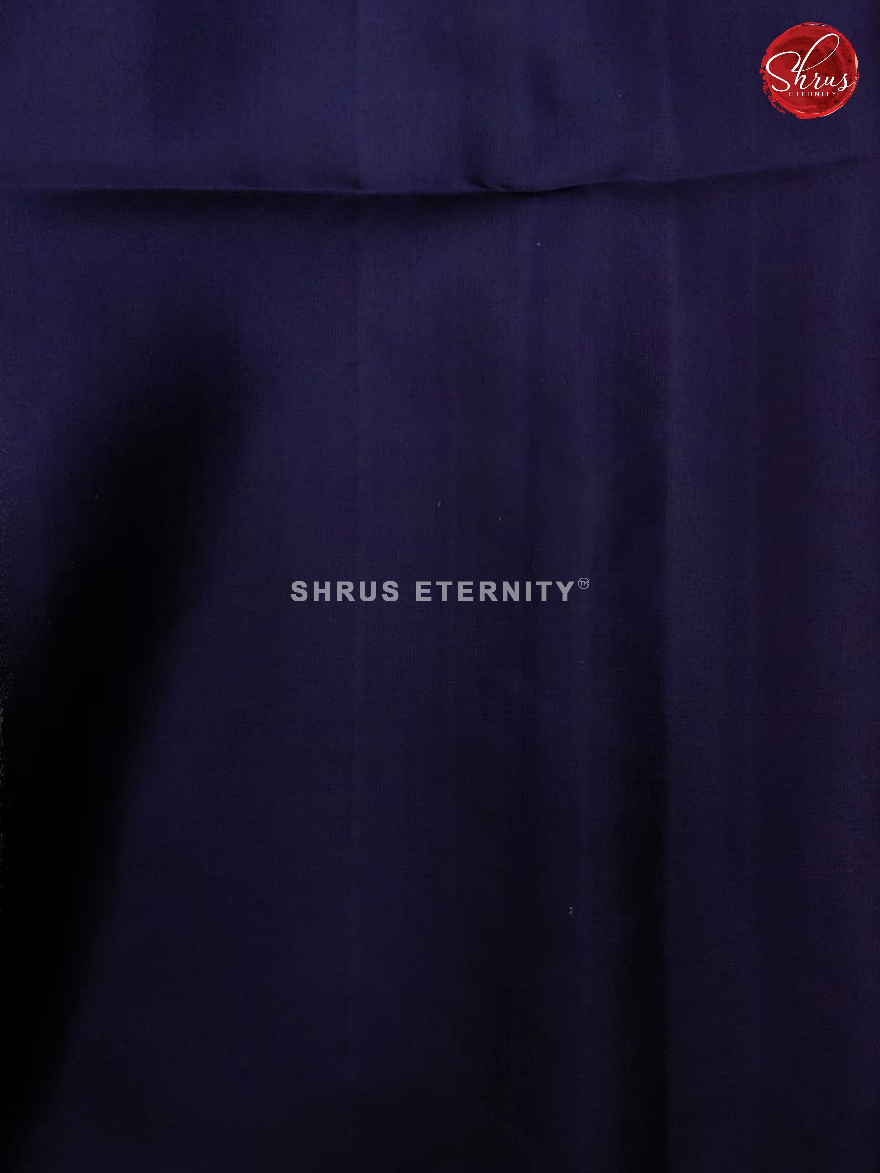 Orange & Navy Blue - Soft Silk - Shop on ShrusEternity.com