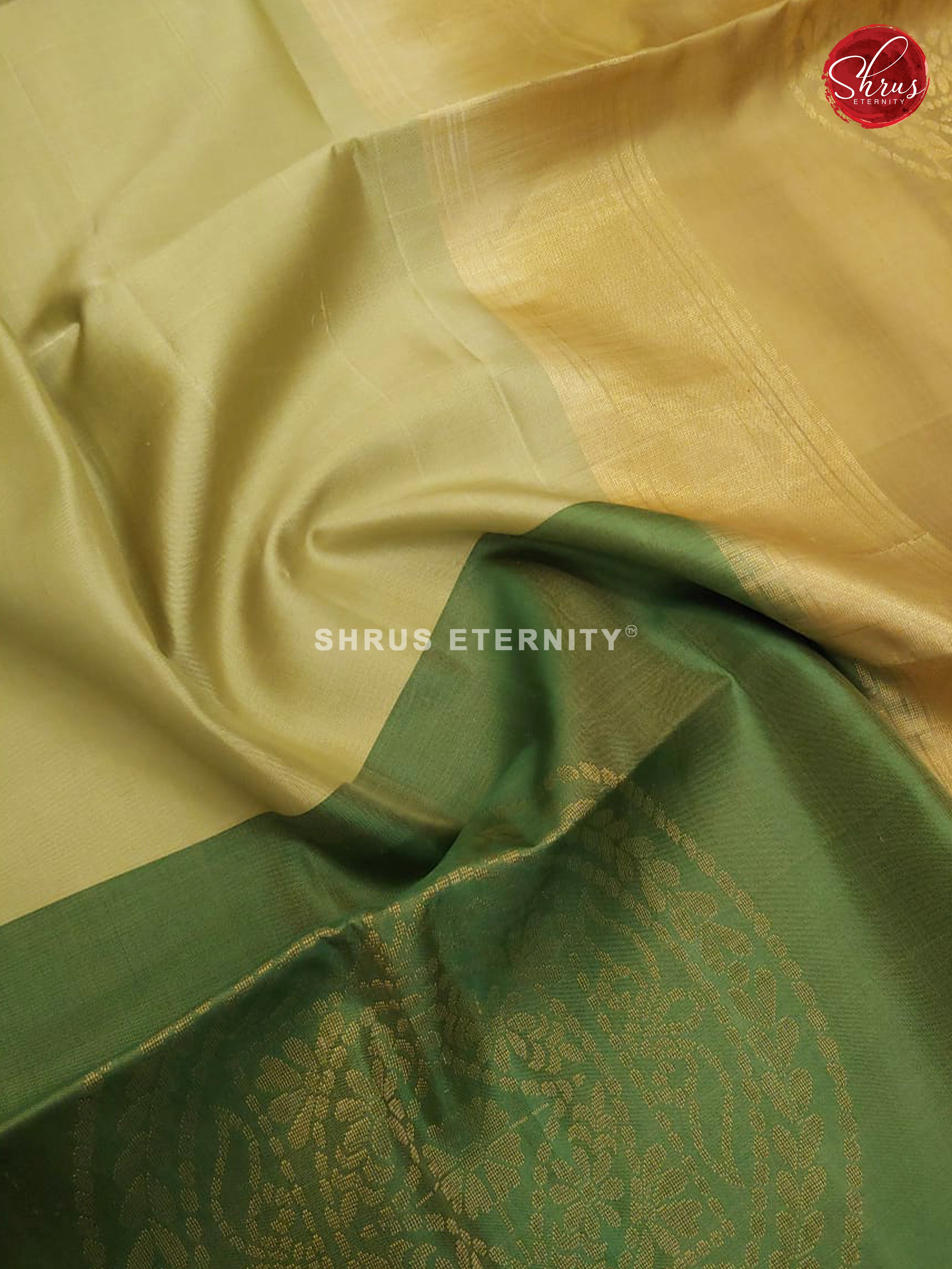 Green & Beige - Soft Silk - Shop on ShrusEternity.com