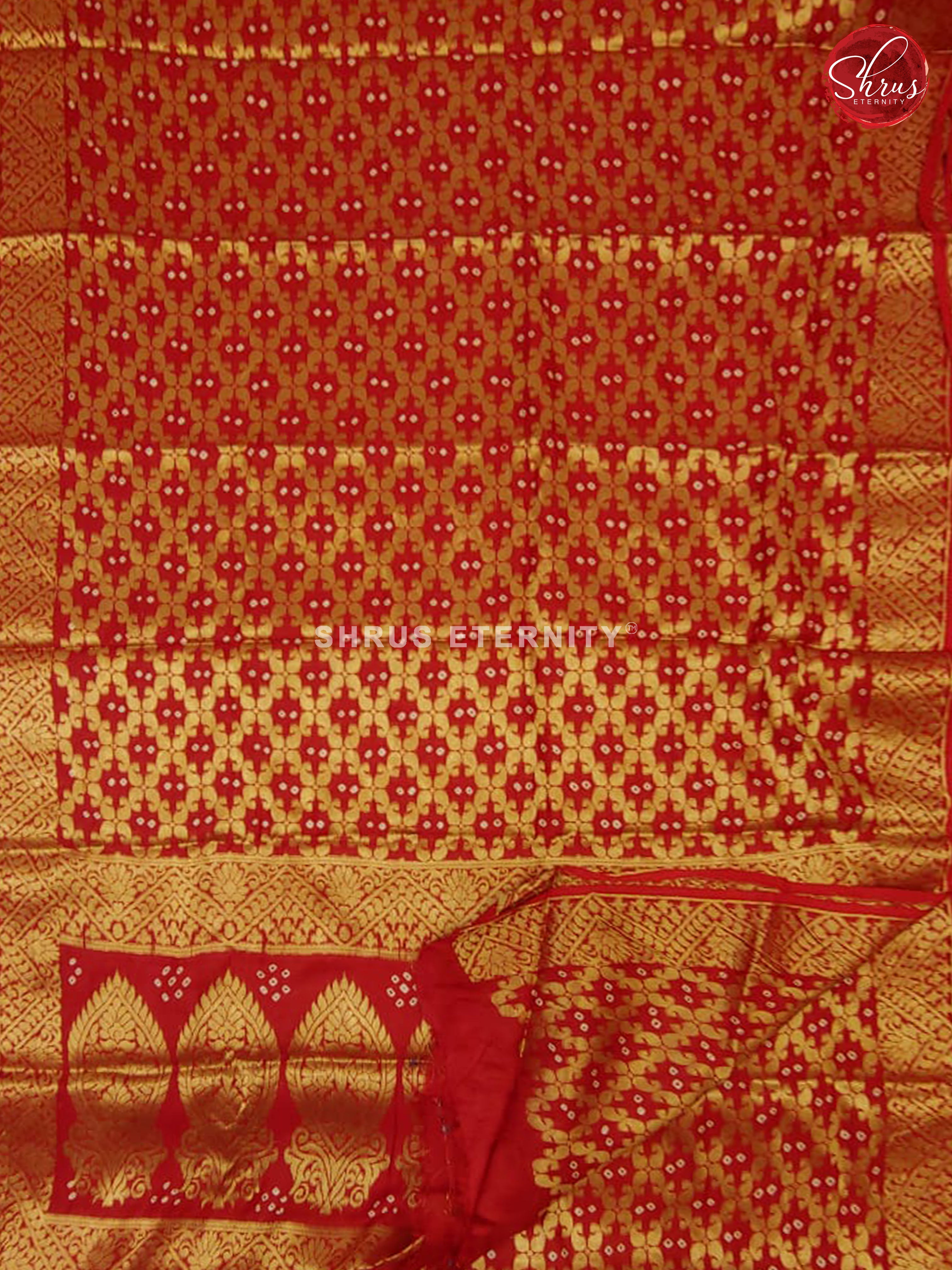 Red & Gold - Bhandini - Shop on ShrusEternity.com