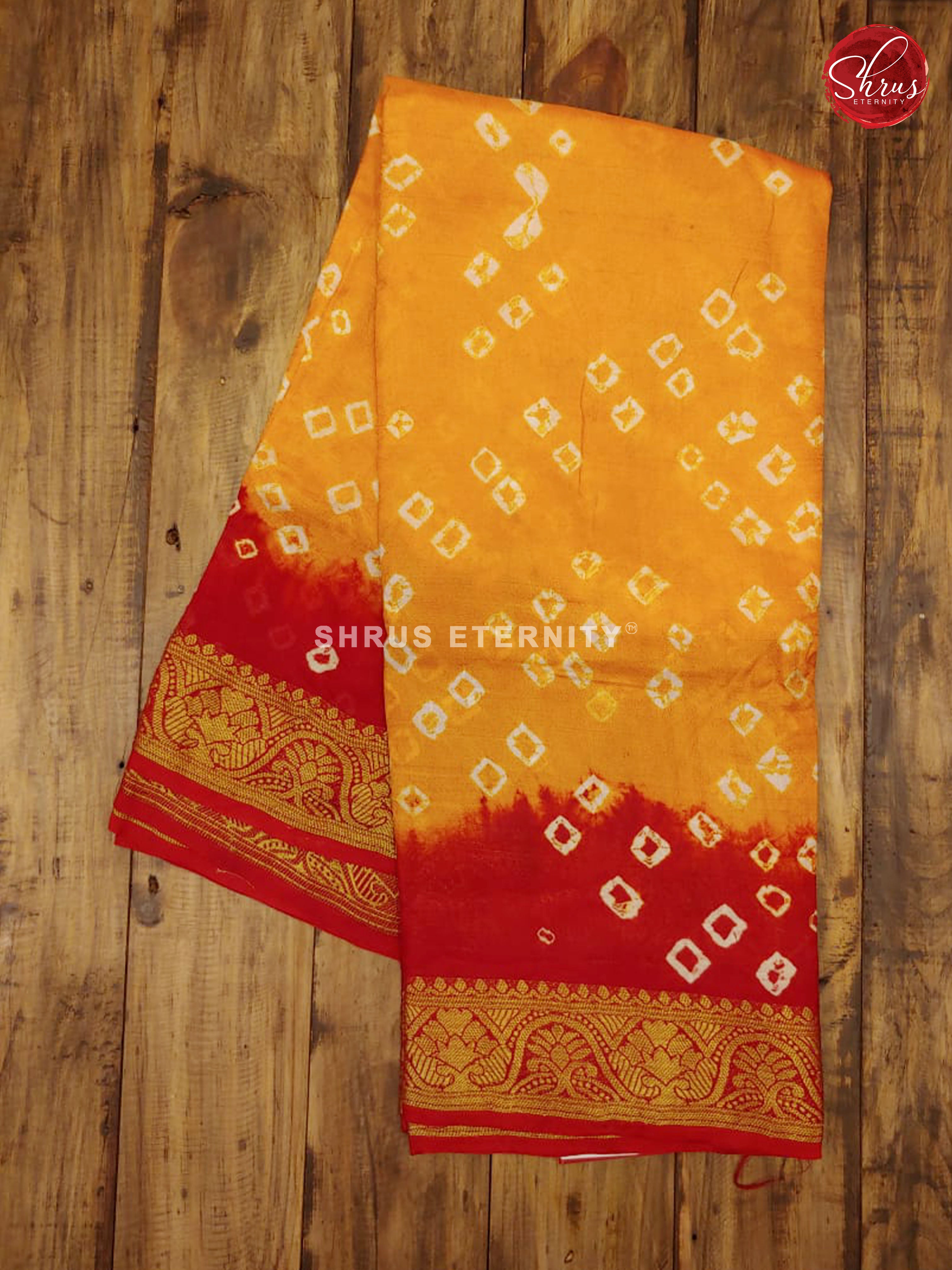 Yellow & Red - Bhandini - Shop on ShrusEternity.com