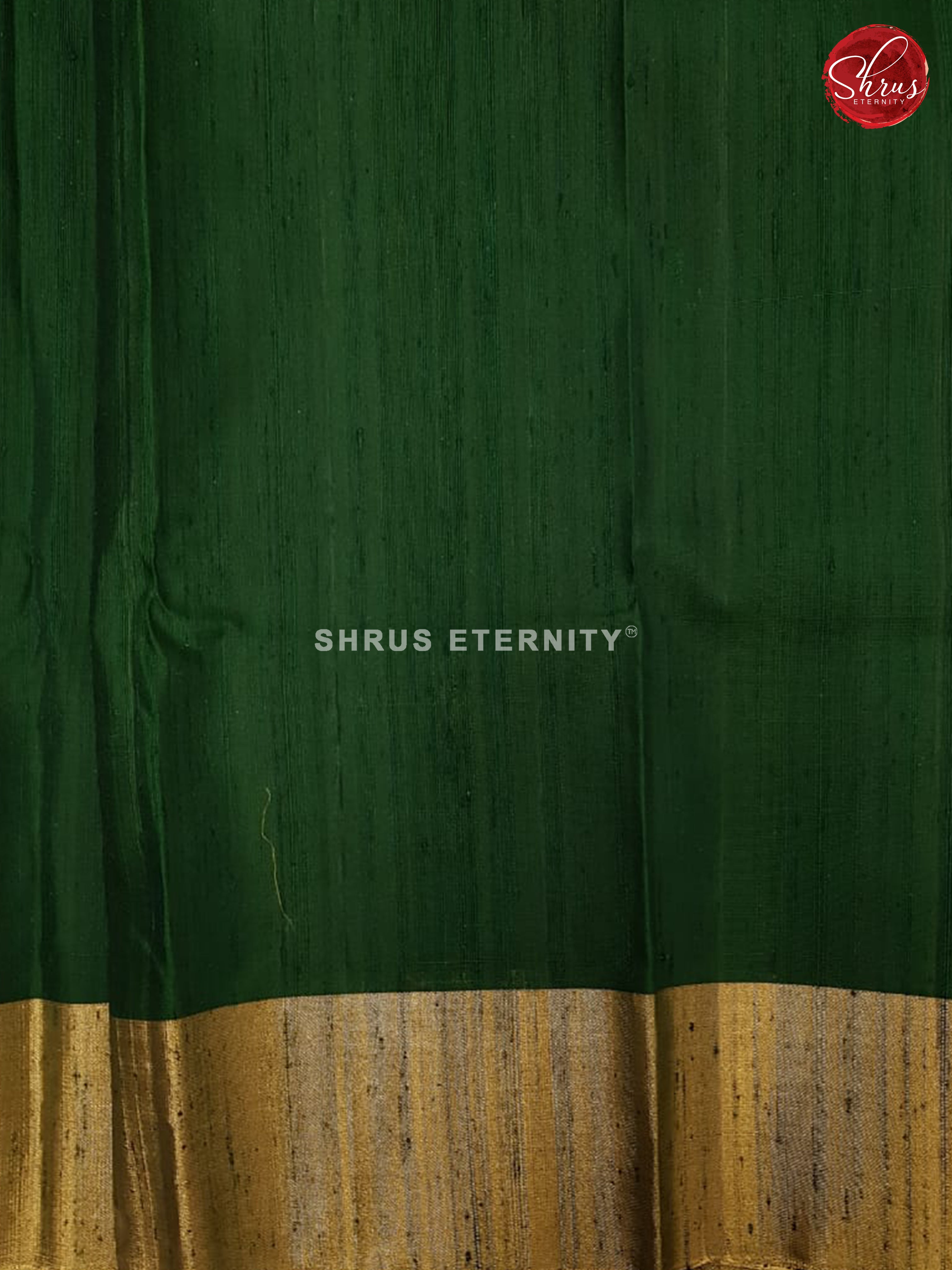 Green (Single Tone) - Raw Silk - Shop on ShrusEternity.com