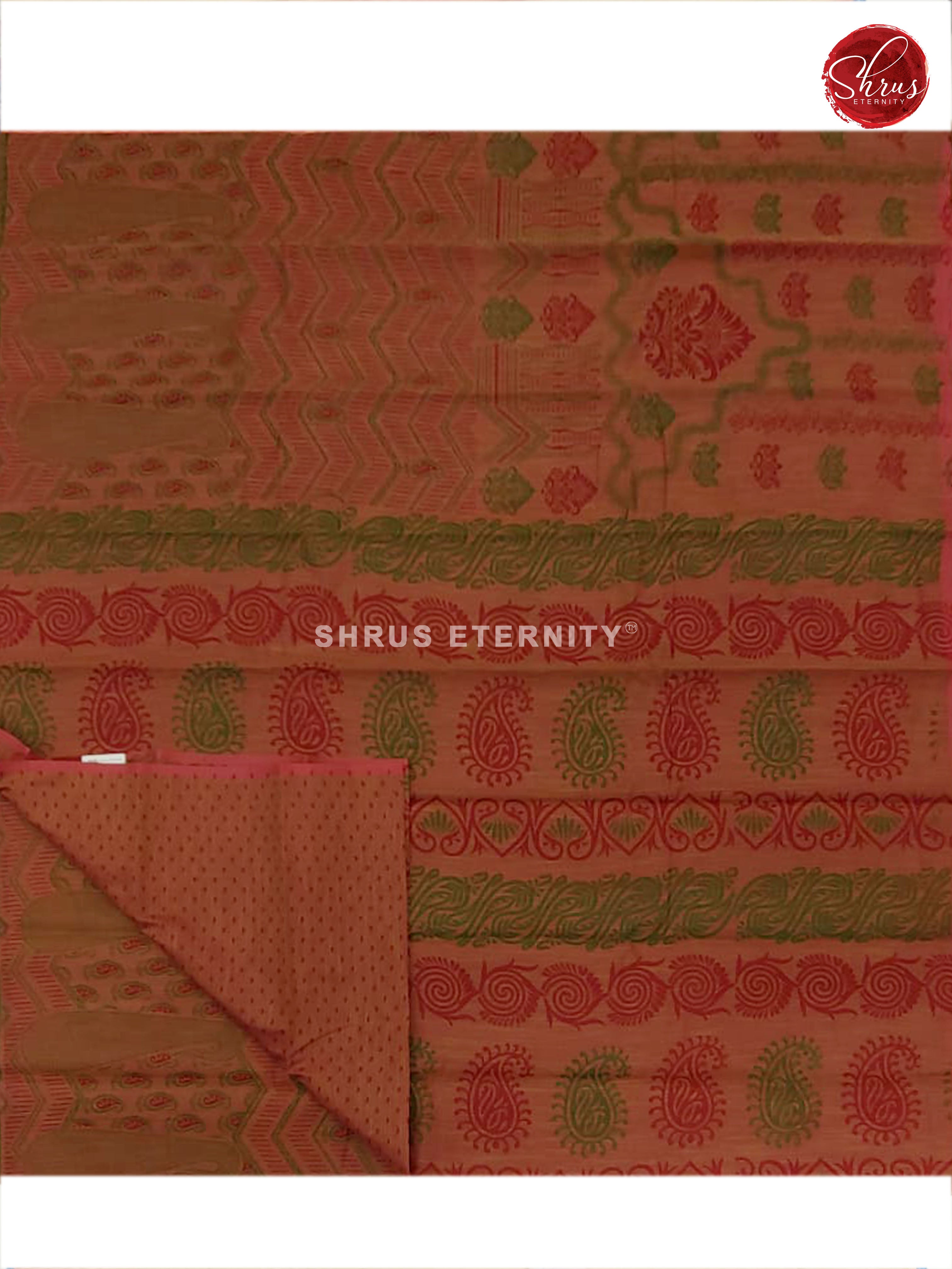 Orange (Single Tone) - Slub Cotton - Shop on ShrusEternity.com