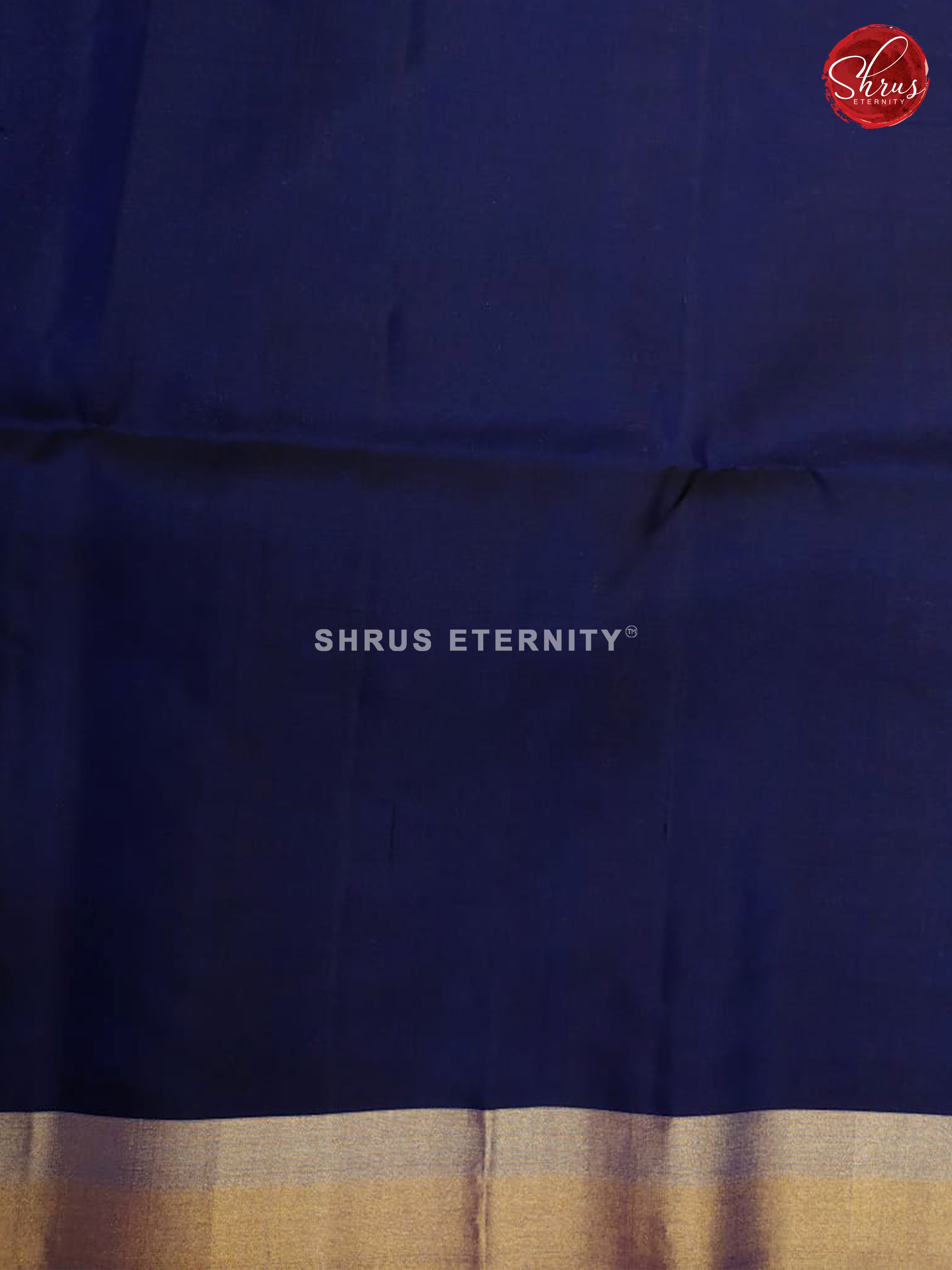 Yellow & Navy Blue - Soft Silk - Shop on ShrusEternity.com