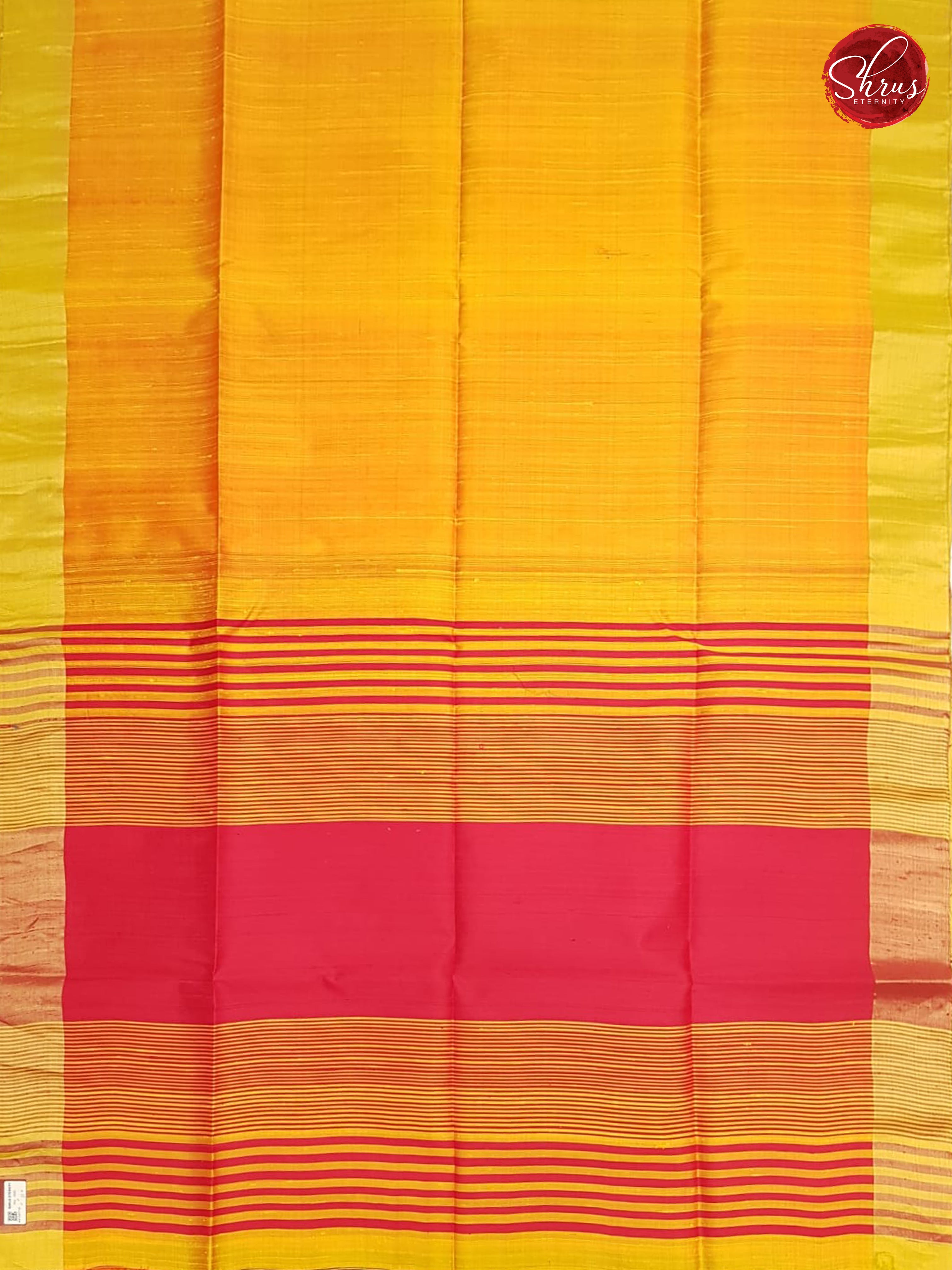 Yellow & Red - Raw Silk - Shop on ShrusEternity.com
