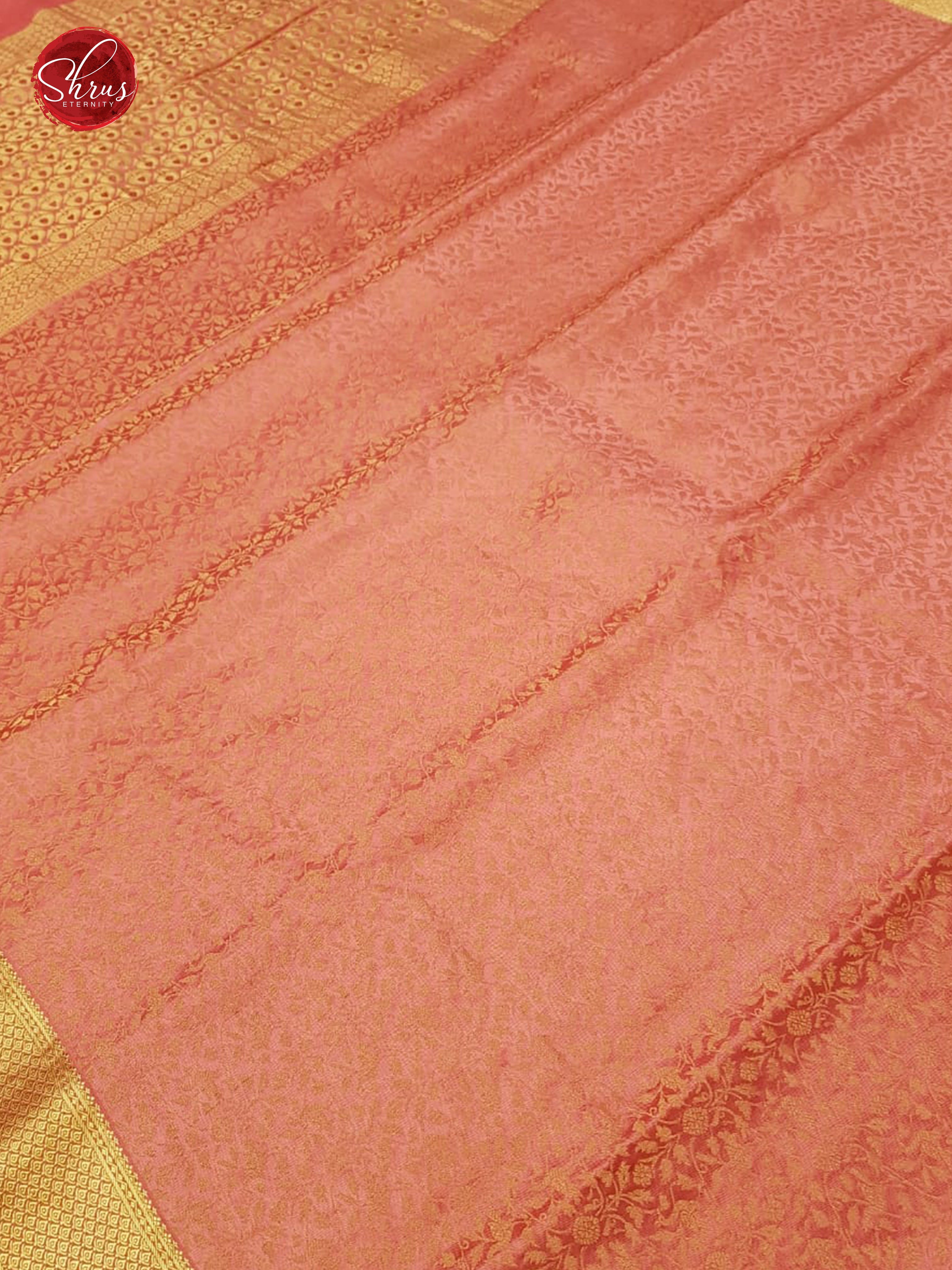 Pink(Single Tone) - Mysore Silk With Gold Zari - Shop on ShrusEternity.com