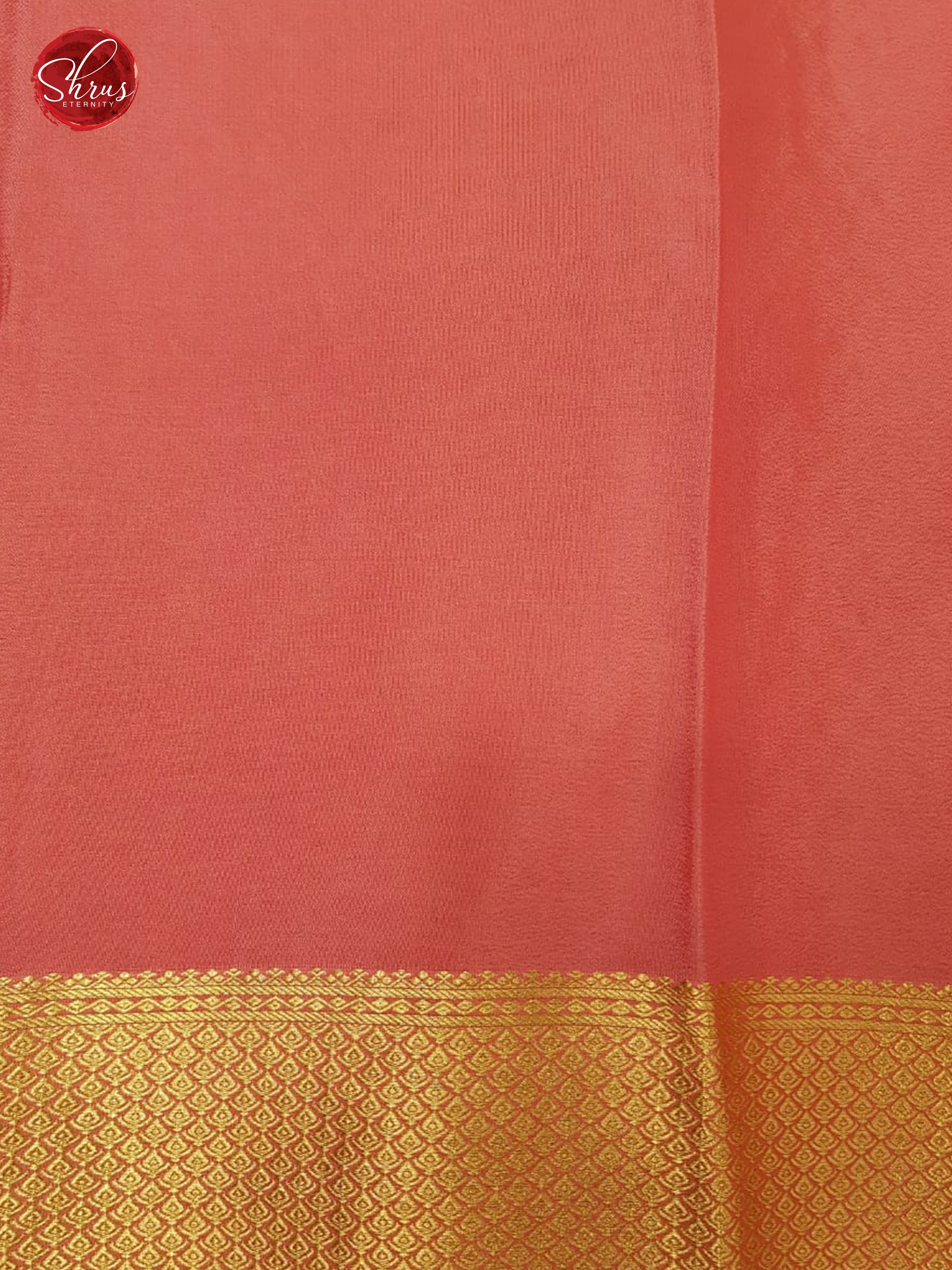 Pink(Single Tone) - Mysore Silk With Gold Zari - Shop on ShrusEternity.com