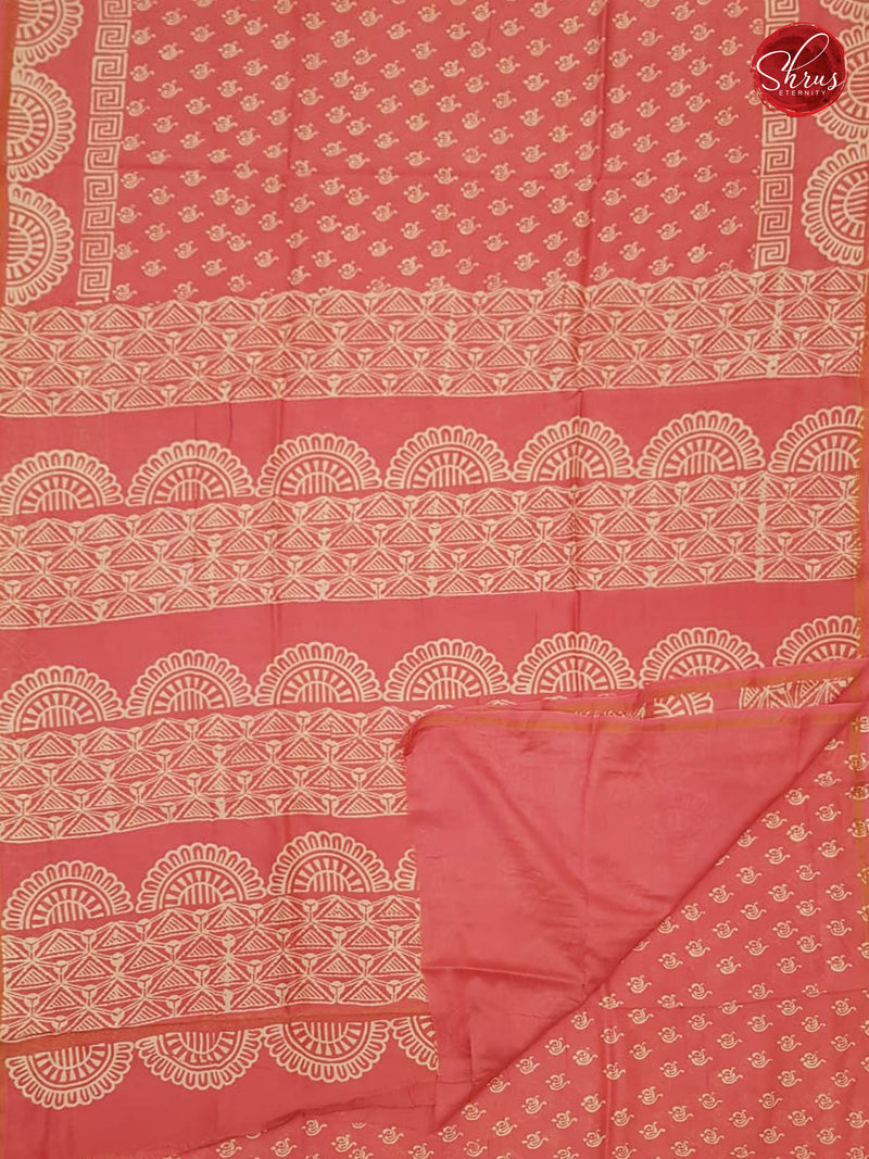 Pink & White - Chanderi - Shop on ShrusEternity.com