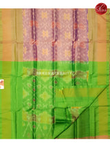 Lavender & Green - Semi Uppada - Shop on ShrusEternity.com