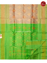 Grey & Green - Semi Uppada - Shop on ShrusEternity.com