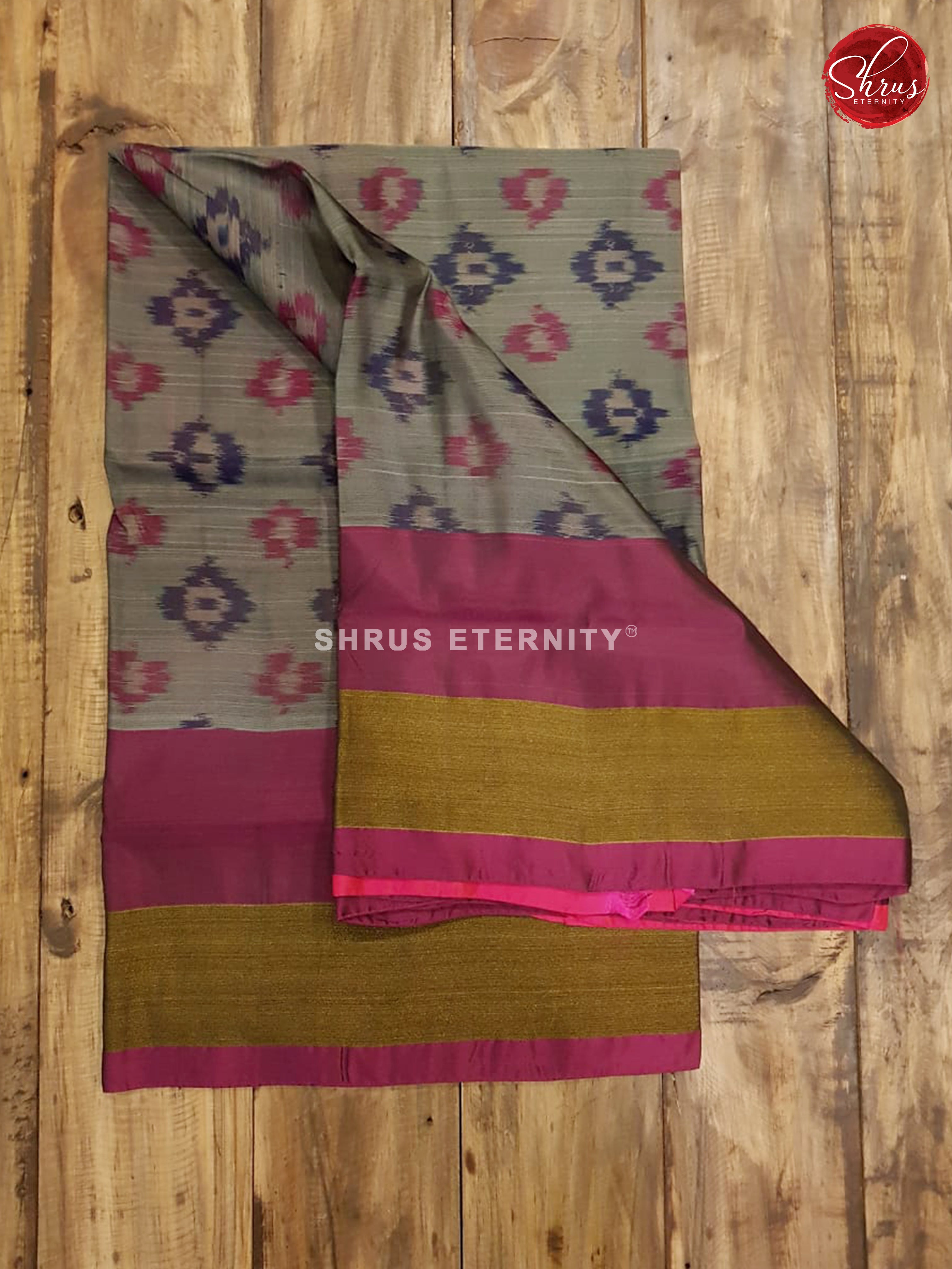 Grey & Pink - Semi Uppada - Shop on ShrusEternity.com