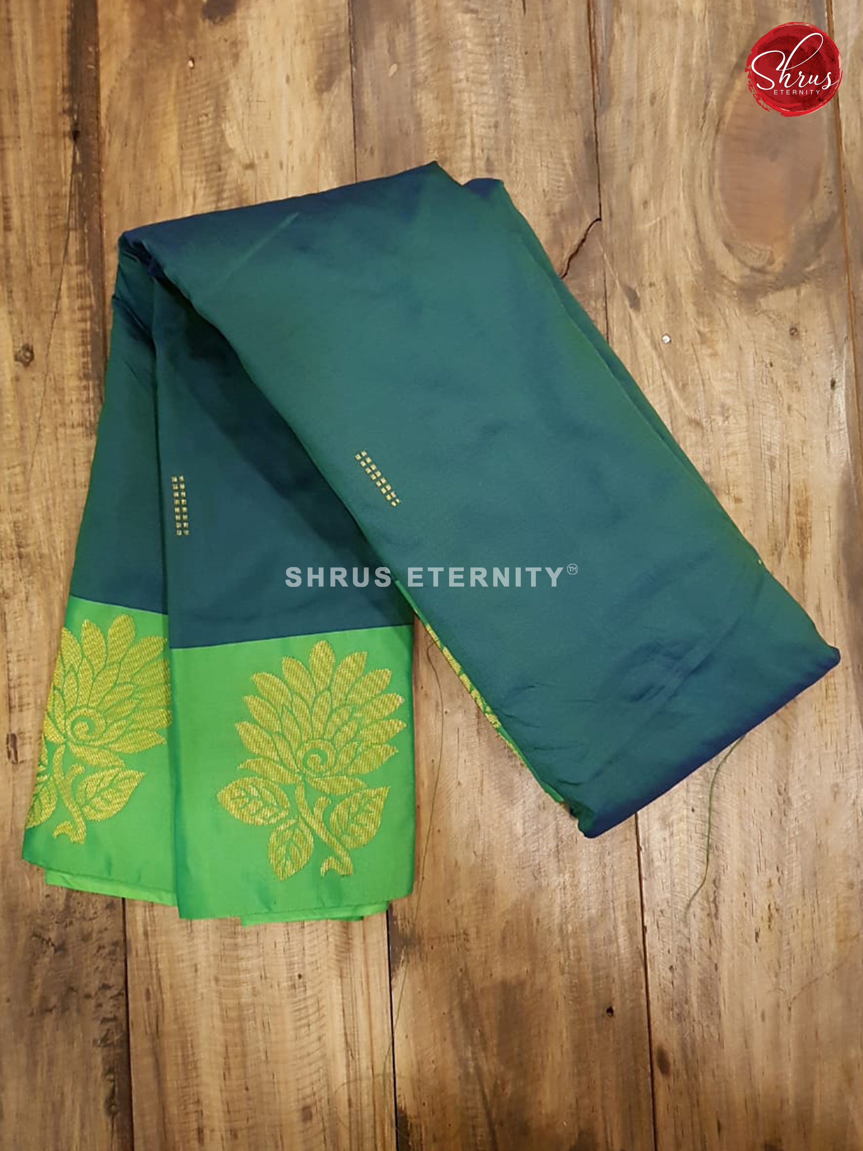 Dark & Light Green -  Semi Silk - Shop on ShrusEternity.com