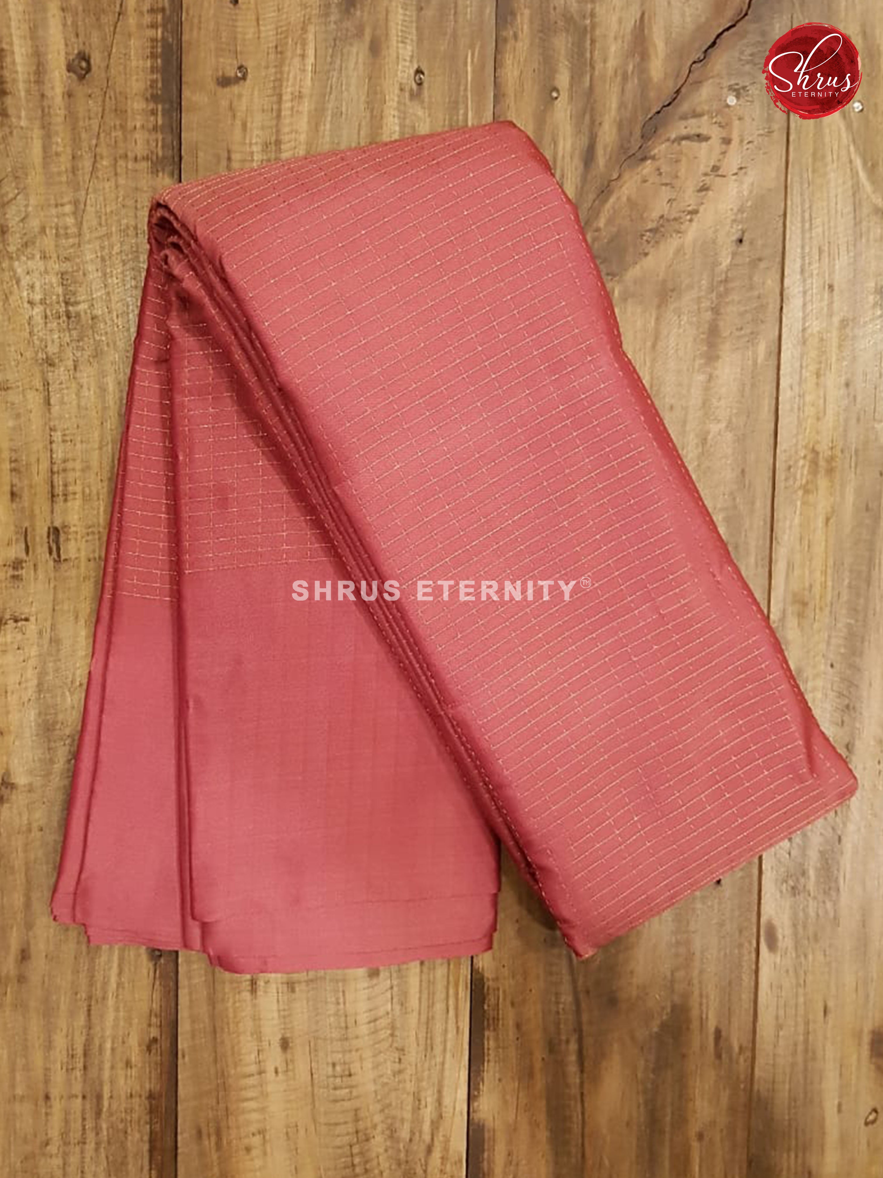 Onion Pink (Single Tone) - Semi Cotton Silk - Shop on ShrusEternity.com