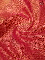 Onion Pink(Single Tone) - Kanchipuram Silk - Shop on ShrusEternity.com