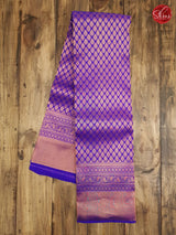 Violet (Single Tone) -Kanchipuram Silk - Shop on ShrusEternity.com
