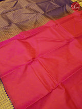 Rani Pink & Blue - Kanchipuram Silk - Shop on ShrusEternity.com