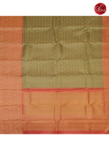 Elachi Green & Pink - Kanchipuram Silk - Shop on ShrusEternity.com