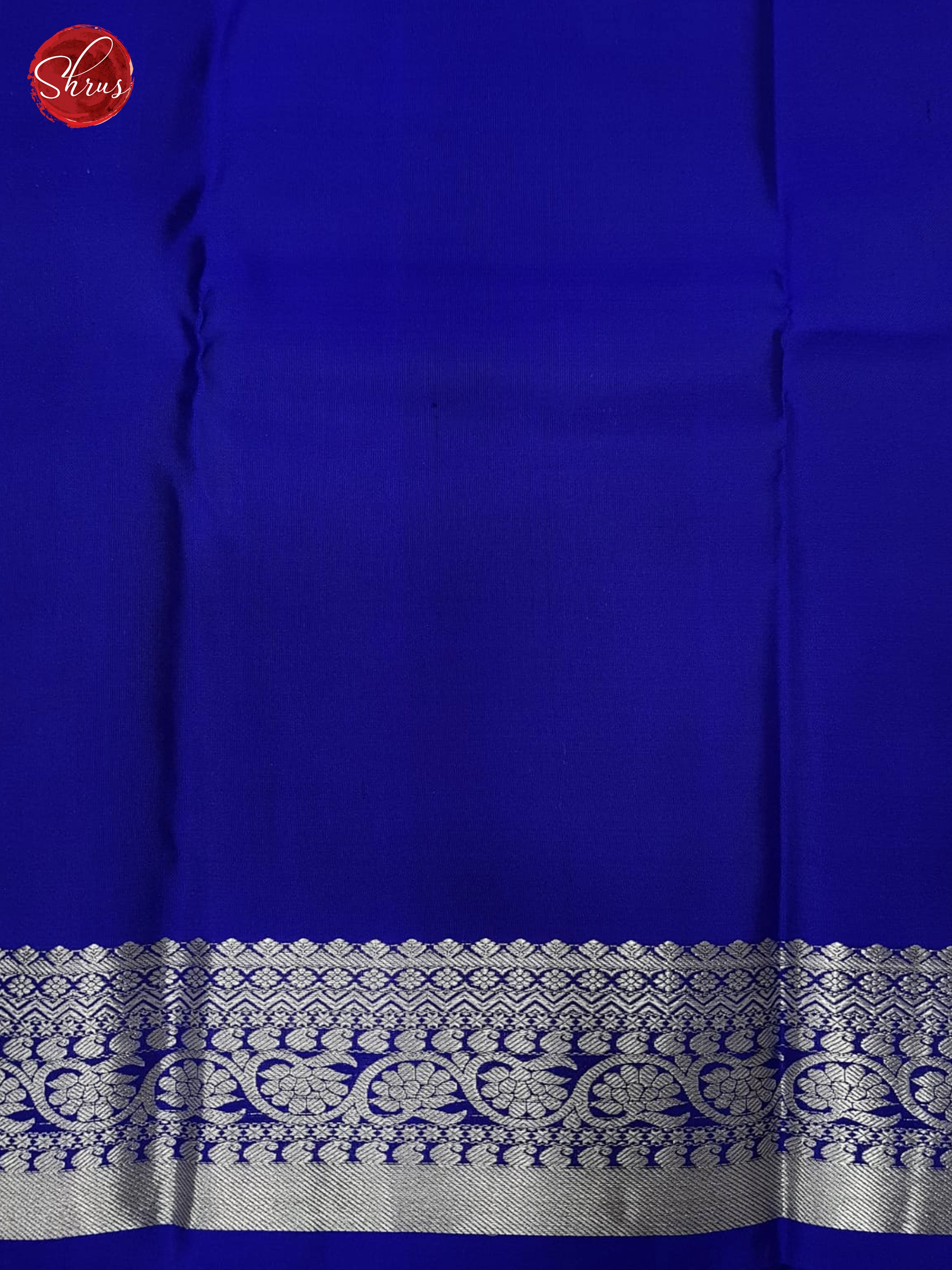 Mambala Yellow & Blue - Kanchipuram Silk with Border - Shop on ShrusEternity.com