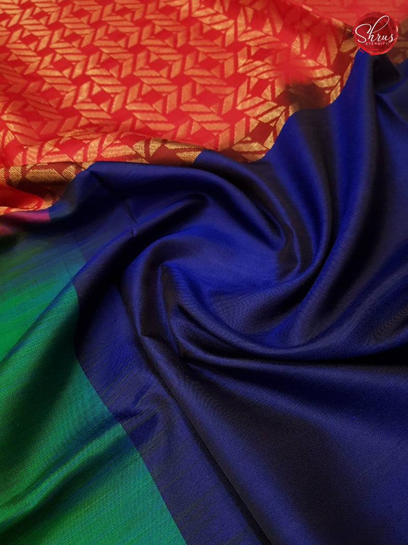 Blue  & Red - Soft Silk - Shop on ShrusEternity.com