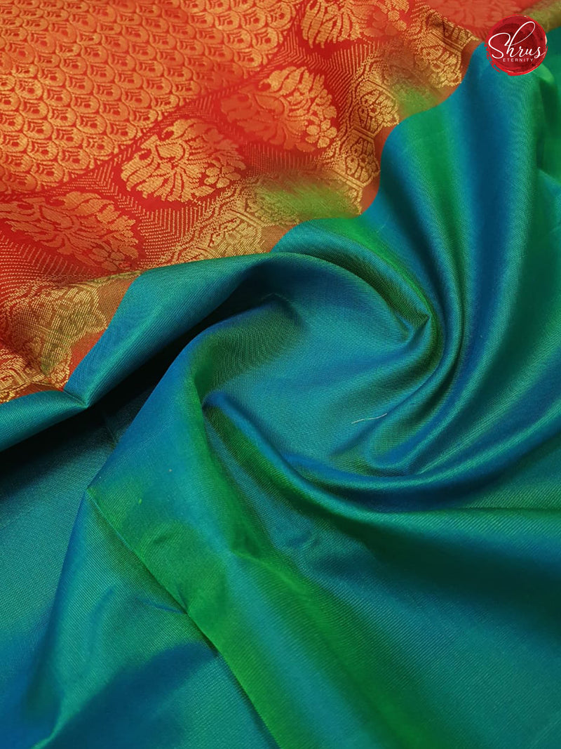 Double Shaded Green & Red - Soft Silk - Shop on ShrusEternity.com