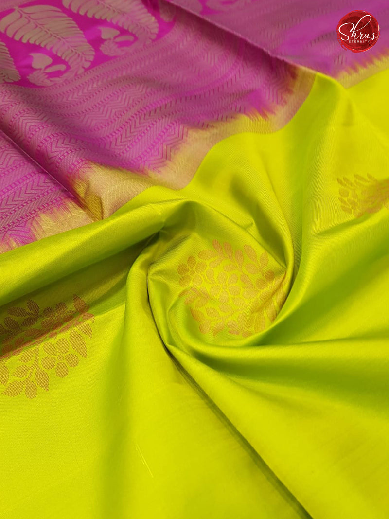 Lime Green & Purple - Soft Silk - Shop on ShrusEternity.com