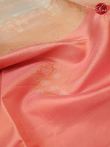 Baby Pink & Silverish Grey - Soft Silk - Shop on ShrusEternity.com