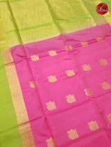 Pink & Leaf Green - Soft Silk - Shop on ShrusEternity.com