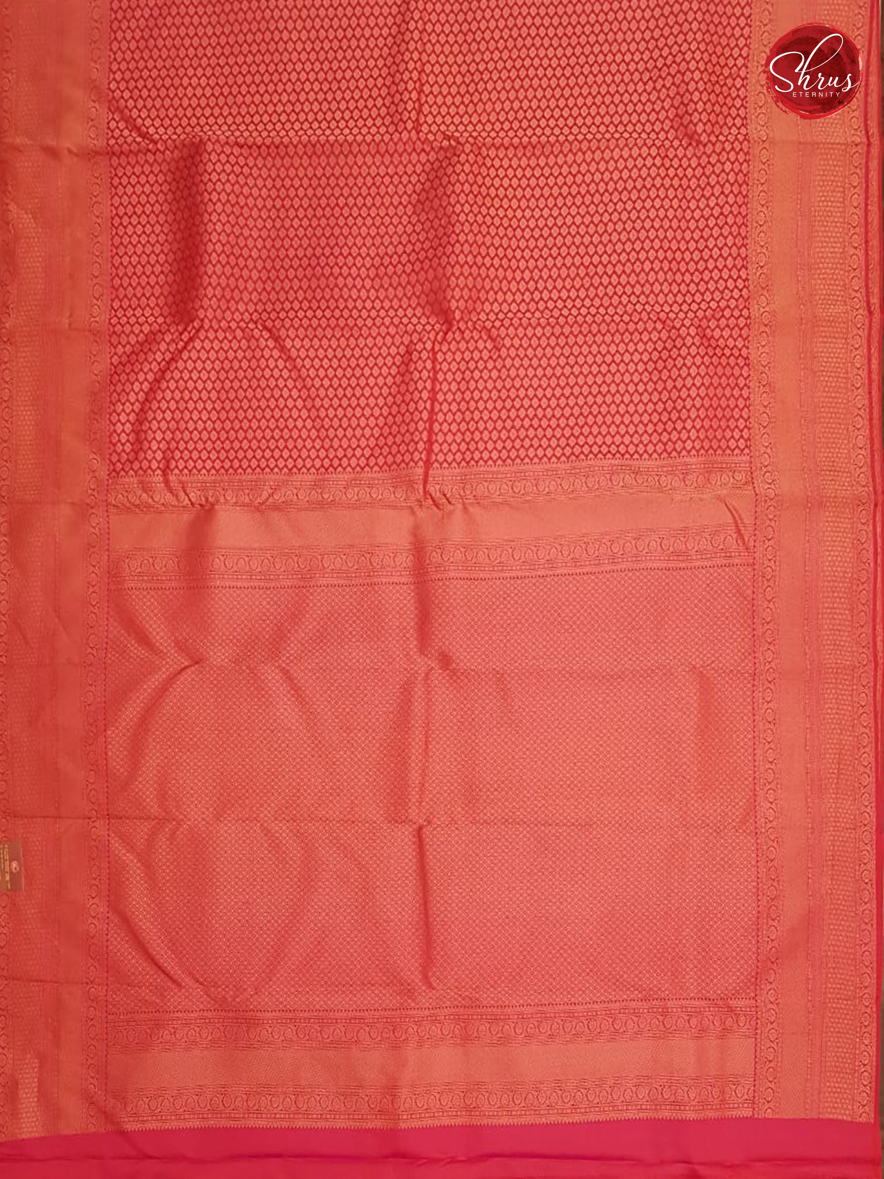 Red(Single Tone) - Kanchipuram Silk - Shop on ShrusEternity.com