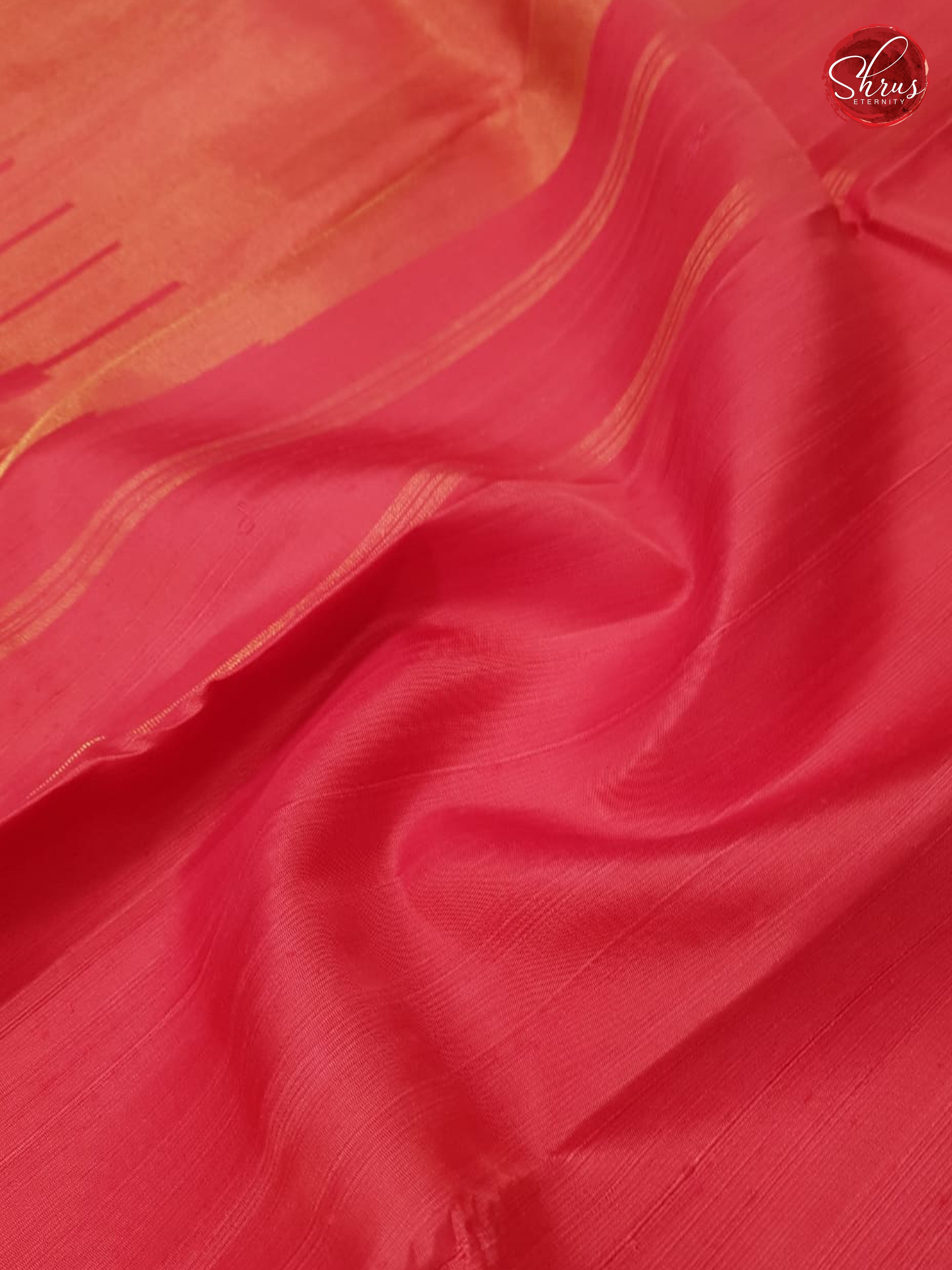 Pink(Single Tone) - Soft Silk with Raw Finish - Shop on ShrusEternity.com