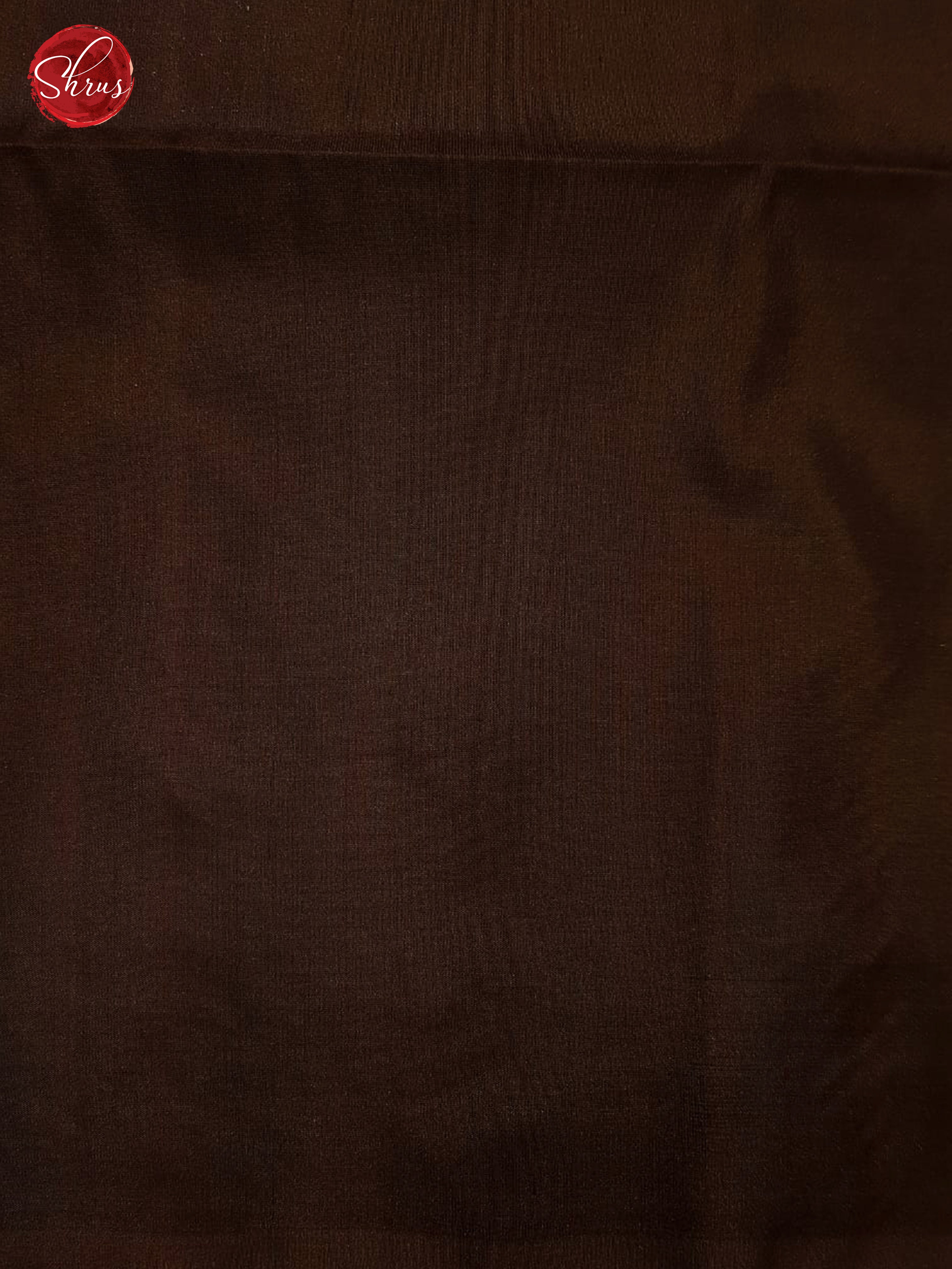 Brown(Single Tone)- Borderless Soft Silk with Gold Zari - Shop on ShrusEternity.com