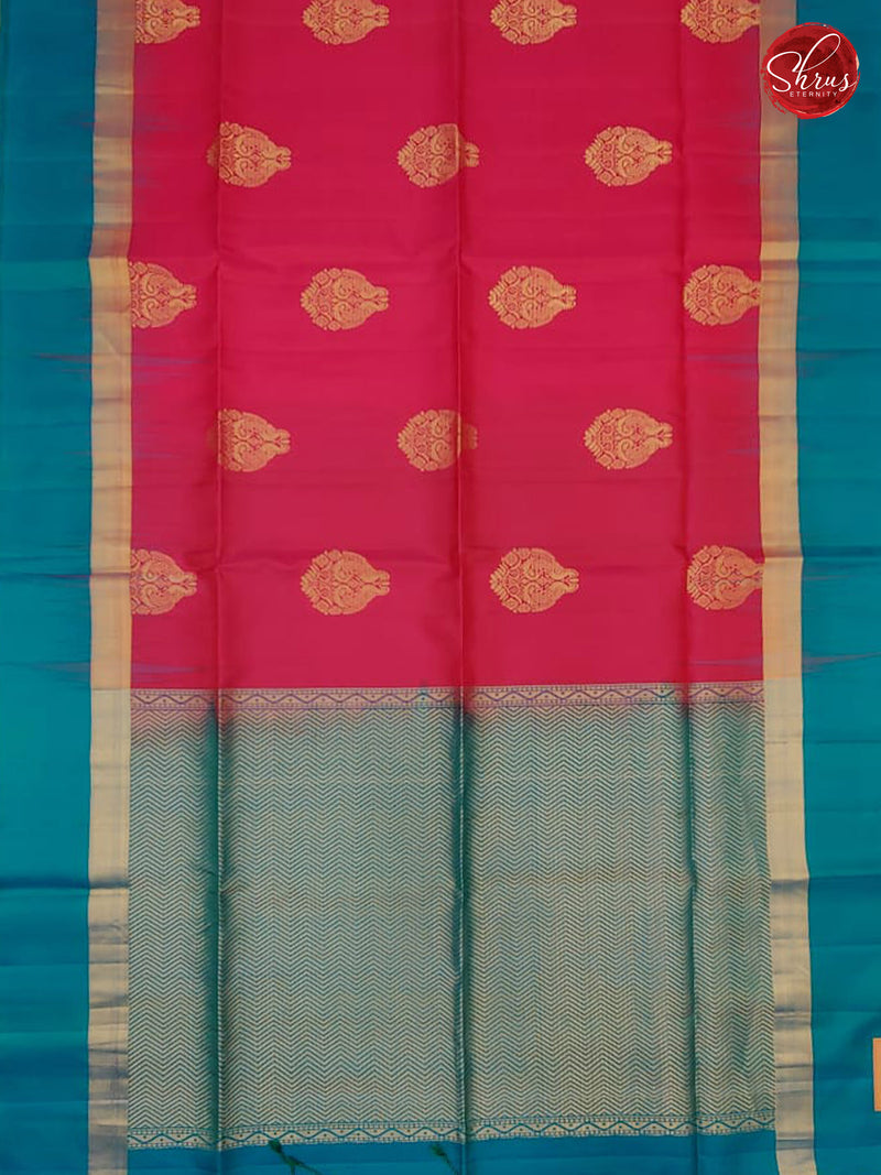 Pink & Copper Sulphate Blue - Soft Silk - Shop on ShrusEternity.com