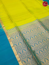 Parrot Green & Teal Blue - Soft Silk - Shop on ShrusEternity.com