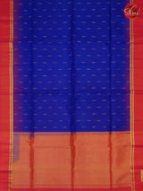 Indigo Blue & Orangish Pink - Soft Silk - Shop on ShrusEternity.com