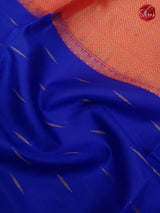 Indigo Blue & Orangish Pink - Soft Silk - Shop on ShrusEternity.com