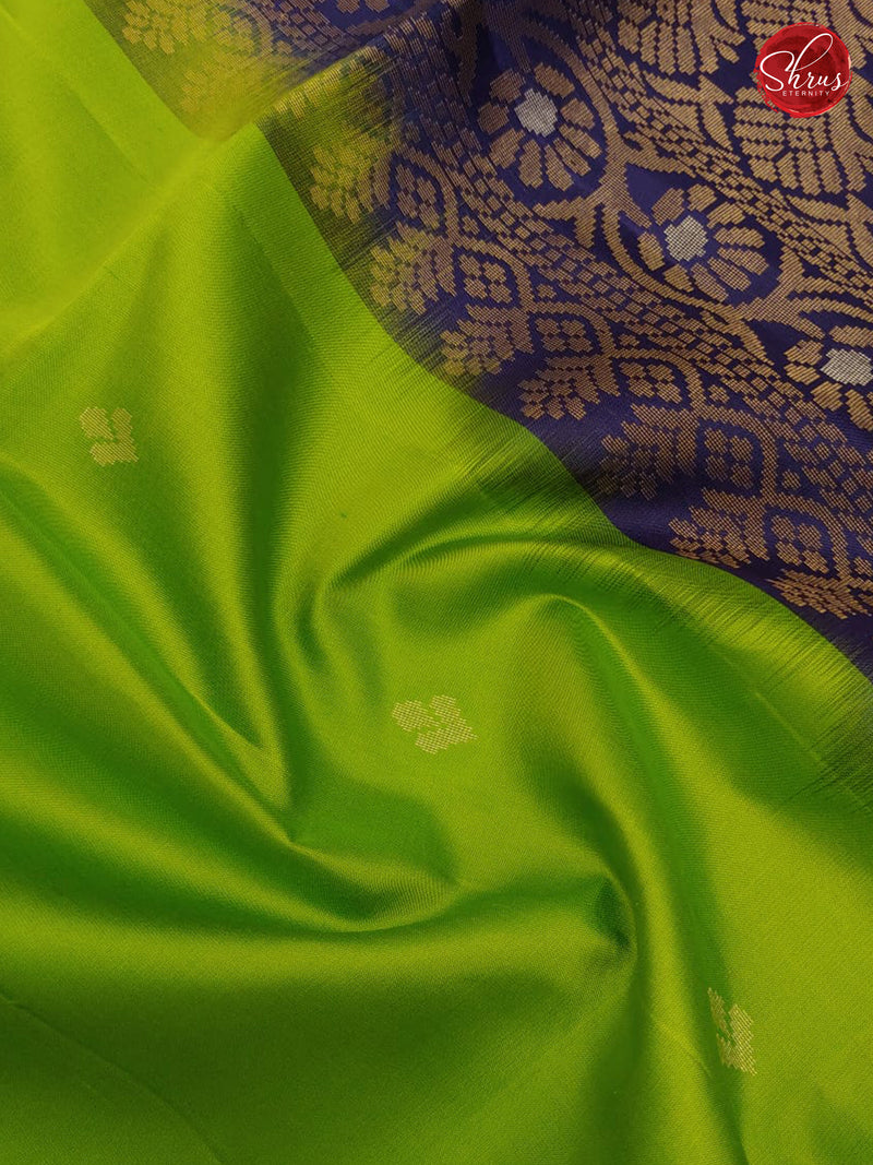 Green & Navy Blue - Soft Silk - Shop on ShrusEternity.com