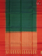 Green & Orange  - Soft Silk - Shop on ShrusEternity.com