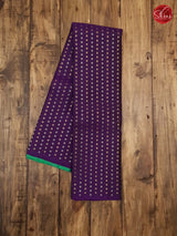 Brinjal &Peacock Green - Soft Silk - Shop on ShrusEternity.com