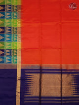 Orange & Multicolor - Soft Silk - Shop on ShrusEternity.com