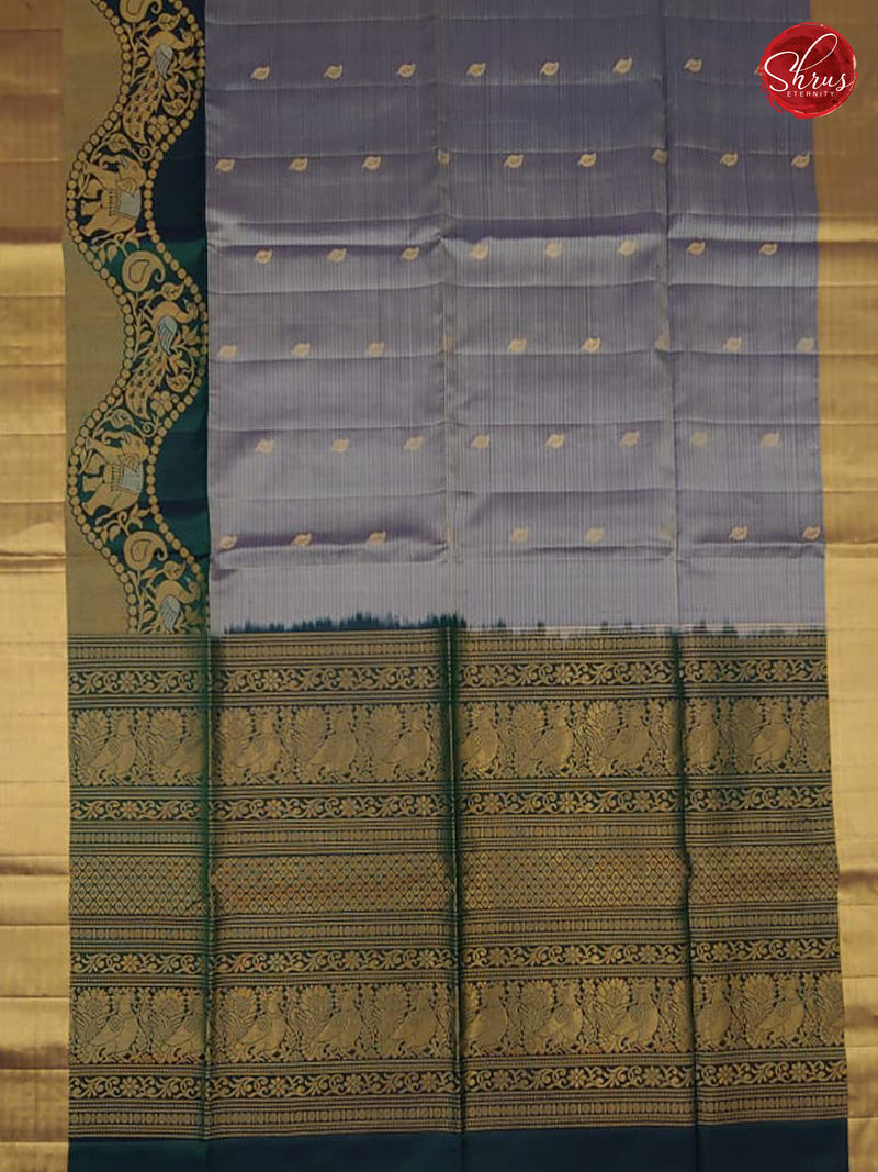 Blue & Peacock Blue  - Soft Silk - Shop on ShrusEternity.com