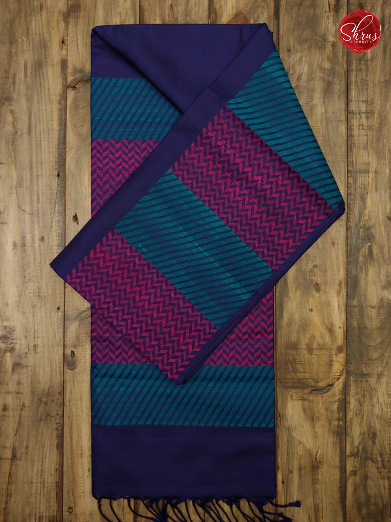Navy Blue & Purple - Soft Silk - Shop on ShrusEternity.com