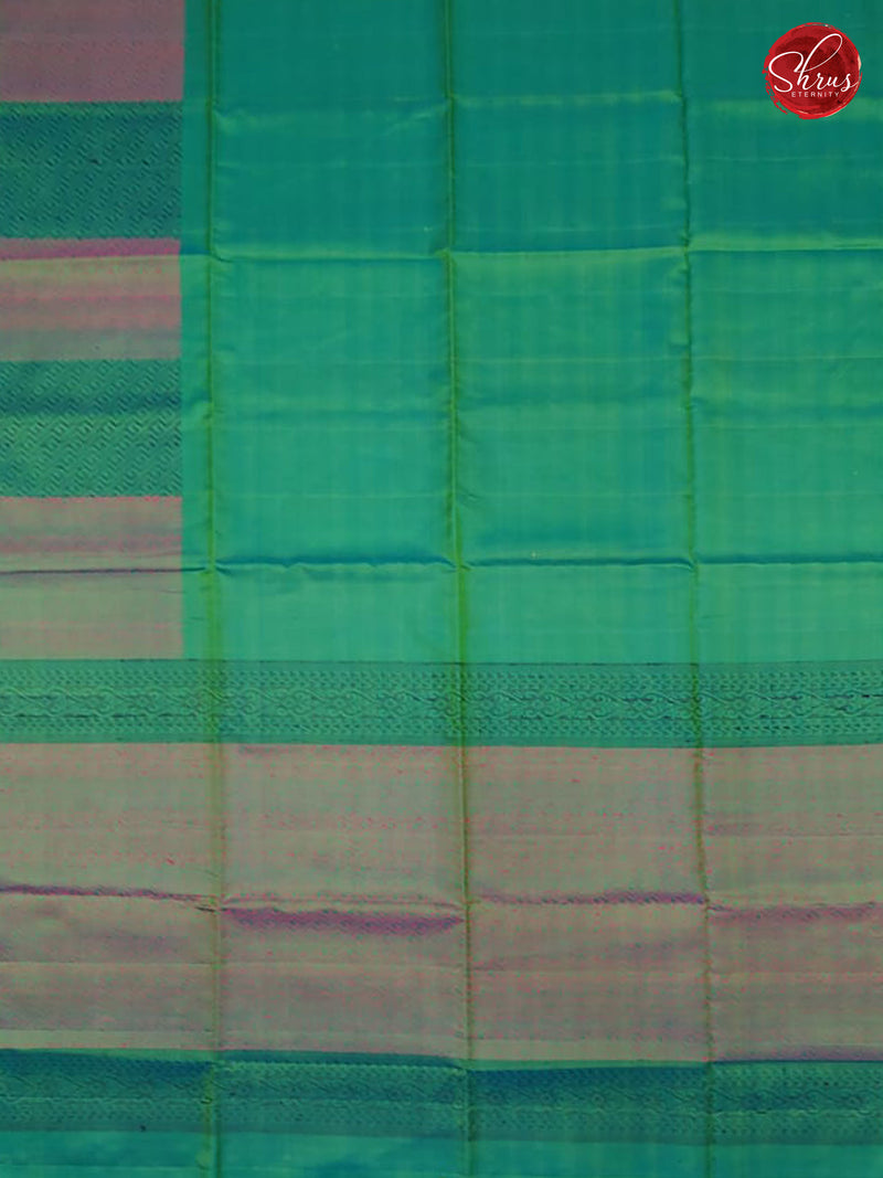 Teal Green & Pink - Soft Silk - Shop on ShrusEternity.com